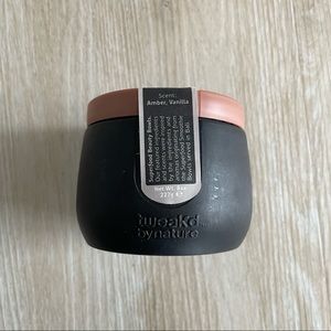NEW Tweak'd by Nature Restore AMBER VANILLA Cleansing Volumizing Scrub 8oz